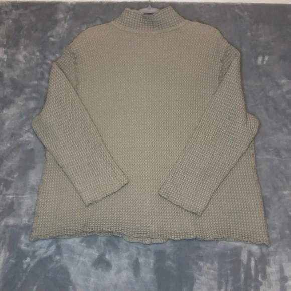 Focus Casual Life Women's Button Up Waffle Weave Tan Jacket Size 3XL - Picture 3 of 6